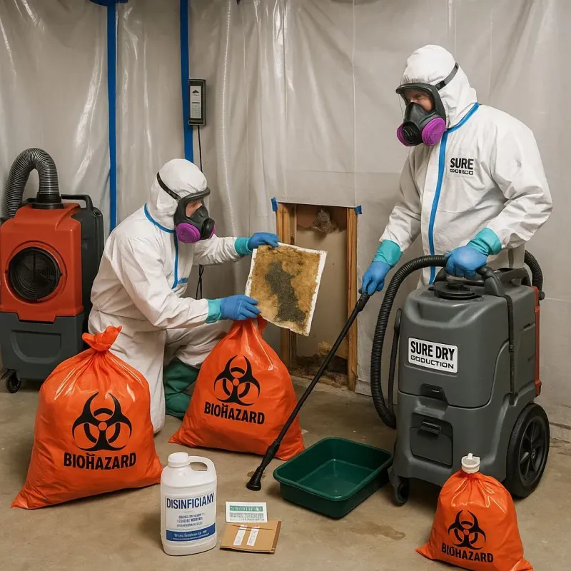 Contaminated Water Handling Protocols process in Newington, CT