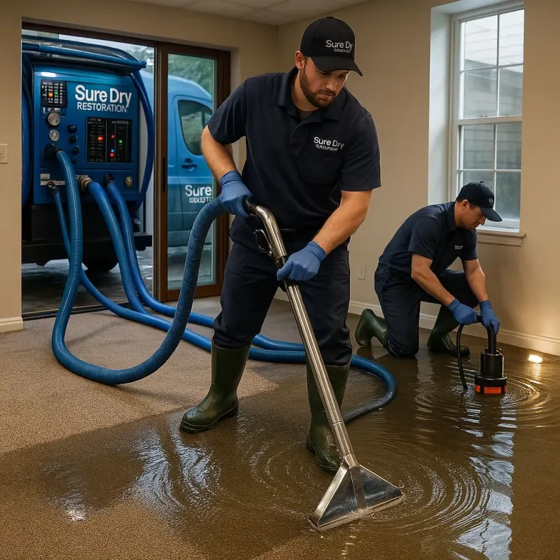 Water Extraction and Removal process in Newington, CT